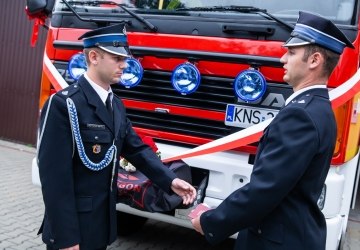Nowy wóz strażacki dla OSP Biała Niżna już poświęcony!
