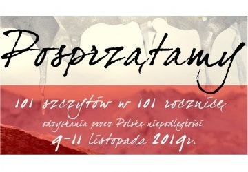 Posprzątamy 101 szczytów w 101 roczn. odzyskania Niepodległości