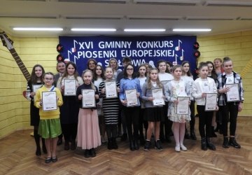 XVI Gminny Konkurs Piosenki Europejskiej