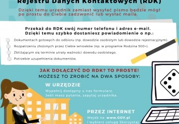 PRZEKAŻ SWOJE DANE DO REJESTRU DANYCH KONTAKTOWYCH