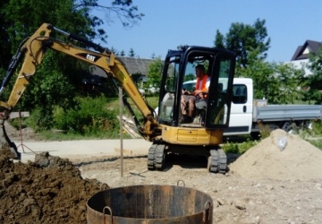 Budowa oczyszczalni ścieków i sieci kanalizacji sanitarnej w miejscowości Kąclowa